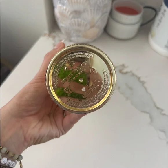 Starbucks Metallic Gold Textured Tumbler - Picture 4 of 6